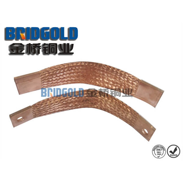 Braided copper connector